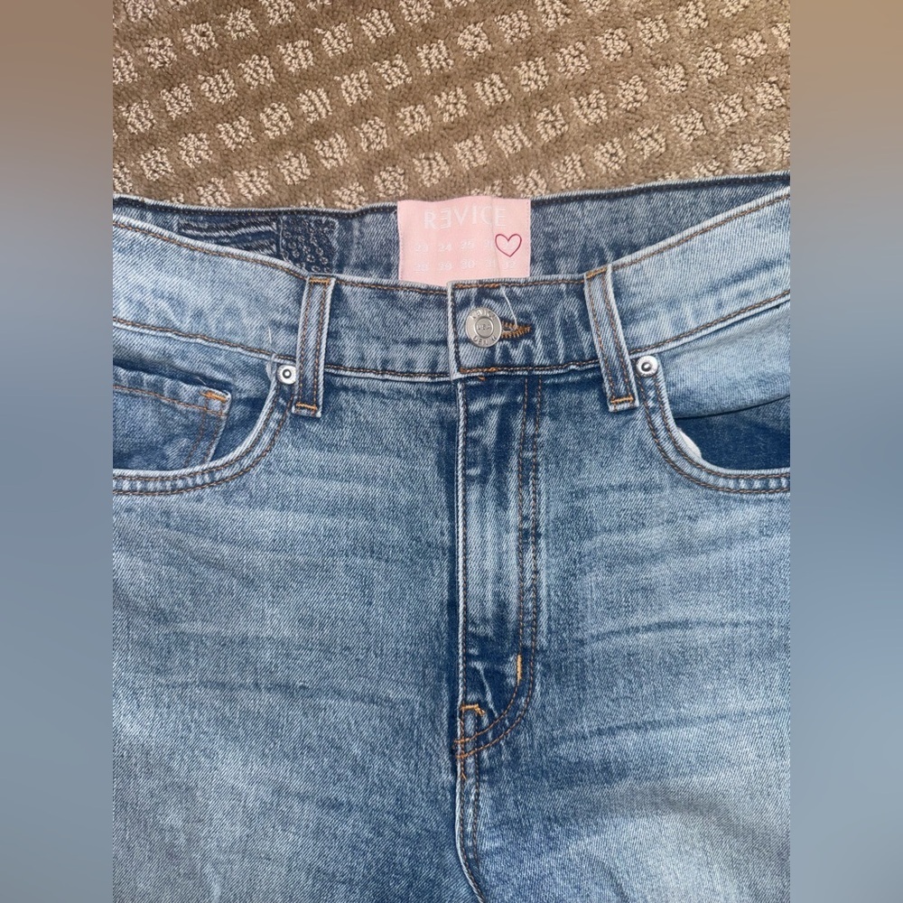 Revice Days Off Honey Bunch Scrunch Ankle Jeans size 27 - Picture 5 of 10